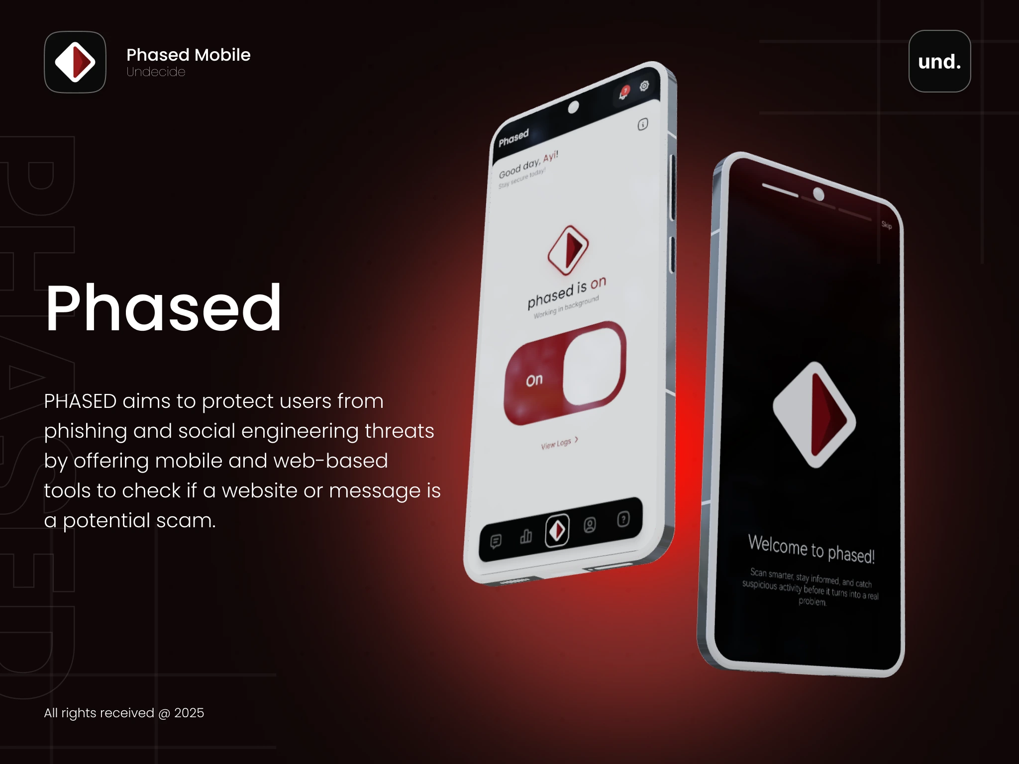 Phased screenshot 1